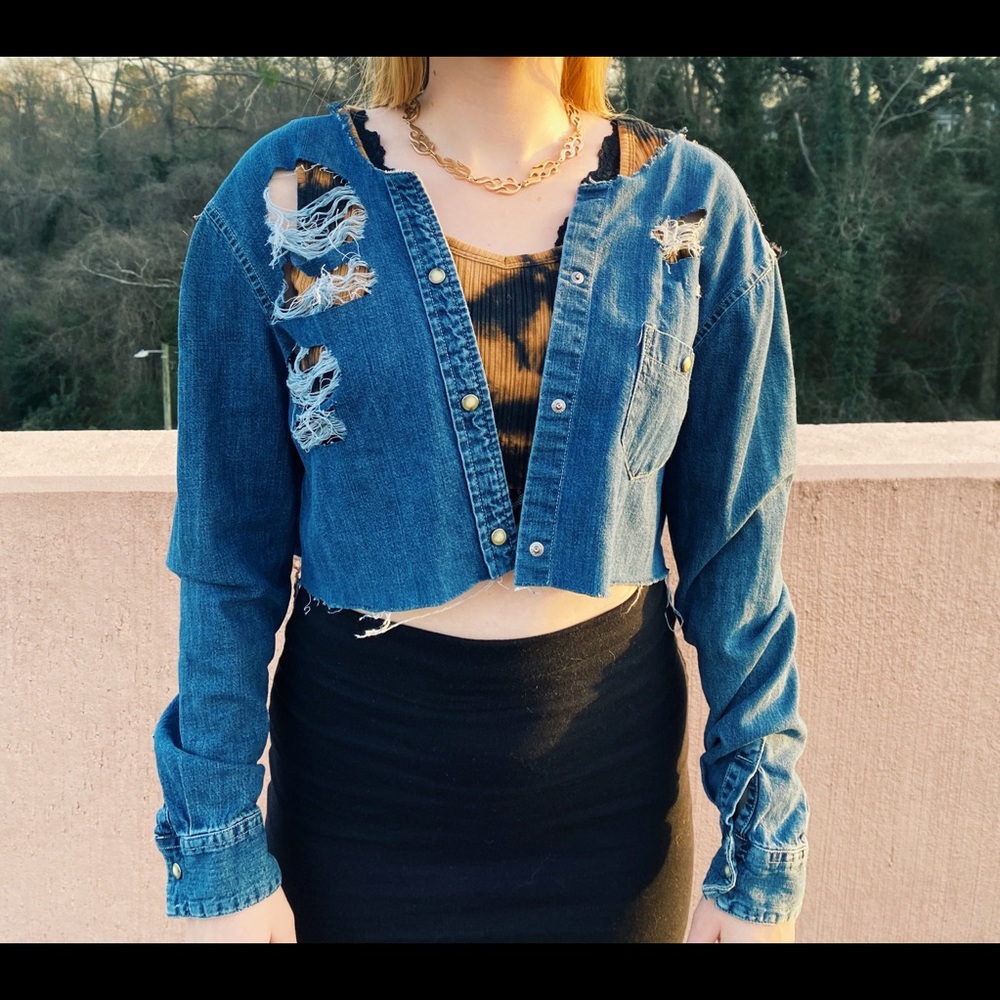 Elephant Denim Jacket - Picture 3 of 3